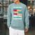 Banned Books Quote Raglan Sleeve Sweatshirt Cardinal