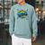 Beer Is My Superpower Comic Book Raglan Sleeve Sweatshirt Cardinal