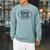 Book Club Oval Logo Raglan Sleeve Sweatshirt Cardinal