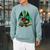 Book Dragon Reading Books Raglan Sleeve Sweatshirt Cardinal