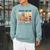 Book Lover Reading Brushstroke Books Are My Love Language Raglan Sleeve Sweatshirt Cardinal