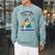 A Book Lover With A Willful Cat Women Kids Raglan Sleeve Sweatshirt Cardinal