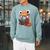 Book Reading Red Panda Reader Animal Cute Red Panda Premium Tri-Blend Raglan Sleeve Sweatshirt Cardinal