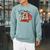 Books Balloon Oh The Places You Will Go When You Read Raglan Sleeve Sweatshirt Cardinal