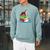 Books Sea Otter Teacher Raglan Sleeve Sweatshirt Cardinal