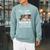 BOOKS AND SEWING QUILTING Quilting FOR MEN & WOMEN Raglan Sleeve Sweatshirt Cardinal