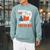 Books Are Spook-Tacular Halloween Bookworm Book Reading Raglan Sleeve Sweatshirt Cardinal