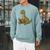 Brachiosaurus Dinosaur Reading Book Nerd Raglan Sleeve Sweatshirt Cardinal