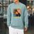 Bunny That's What I Do I Read Books And I Know Things Raglan Sleeve Sweatshirt Cardinal