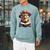 Capybara Bookworm Rodent Reading a Book Raglan Sleeve Sweatshirt Cardinal
