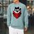 Cat Reads Book How To Live With Humans Raglan Sleeve Sweatshirt Cardinal Cat Reads Book How To Live With Humans Raglan Sleeve Sweatshirt Cardinal