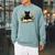 Cat Shirts For Women Book Lover Shirt Cute Cat And Book Premium Tri-Blend Raglan Sleeve Sweatshirt Cardinal