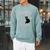 Cat Witch Salem Book Club Reading Halloween Book Lover Raglan Sleeve Sweatshirt Cardinal
