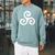 Celtic Knot Book Of Kells Occult Pagan Paganism Raglan Sleeve Sweatshirt Cardinal