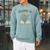 Chapter 30 Book Lovers & Readers 30th Birthday Wildflowers Raglan Sleeve Sweatshirt Cardinal