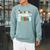 Christmas Reading Squad Xmas Book Lover Bookworm Literature Raglan Sleeve Sweatshirt Cardinal