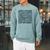 Coffee Knowledge Fuel For Thought Book Lover Reading Raglan Sleeve Sweatshirt Cardinal