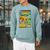 Comic Reader Comic Book Merch Vintage Reading Comic Books Raglan Sleeve Sweatshirt Cardinal