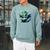 Cute Dragon With Book Raglan Sleeve Sweatshirt Cardinal