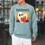 Cute Ghost Book Reading Halloween Teacher Puns Booooks Men Women Kids Raglan Sleeve Sweatshirt Cardinal