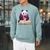 Cute Panda With Book And Hot Cocoa Reading Raglan Sleeve Sweatshirt Cardinal