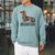 Dachshund Dog Dachshund Decor Books Nerds Dachshund Raglan Sleeve Sweatshirt Cardinal