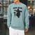Disney Jungle Book Papa Bear Father's Day Raglan Sleeve Sweatshirt Cardinal