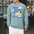 Dog Books Life Is Great Raglan Sleeve Sweatshirt Cardinal