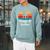 Dogs And Reading Books Raglan Sleeve Sweatshirt Cardinal