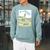 Dr Seuss Oh The Places You'Ll Go Book Cover Premium Tri-Blend Raglan Sleeve Sweatshirt Cardinal