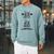 Drink Good Coffee Read Good Books Daily Ritual Raglan Sleeve Sweatshirt Cardinal