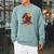Easily Distracted By Dragons And Books Fire Dragon Raglan Sleeve Sweatshirt Cardinal
