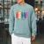 Equality Flower Books Equal Rights Social Justice Feminist Raglan Sleeve Sweatshirt Cardinal