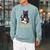 DO YOU EVEN READ BRO Cat Lover's Reading Books Raglan Sleeve Sweatshirt Cardinal