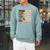 Feminist Ruth Bader Ginsburg RBG Quote Girl With Book Women Raglan Sleeve Sweatshirt Cardinal