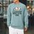 Floral Flowers I Closed My Book To Be Here Raglan Sleeve Sweatshirt Cardinal