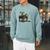Frog Toad Fishing Vintage Classic Book Frog Raglan Sleeve Sweatshirt Cardinal