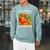 Fully Booked For Christmas Holiday Book Lover Santa Raglan Sleeve Sweatshirt Cardinal