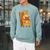 Ginger Tabby Cat Reading Book Glasses Retro Illustration Raglan Sleeve Sweatshirt Cardinal Ginger Tabby Cat Reading Book Glasses Retro Illustration Raglan Sleeve Sweatshirt Cardinal