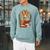 Giraffe Reading Book Graphic Giraffe With Book Floral Raglan Sleeve Sweatshirt Cardinal