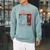 A Girl Of The Limberlost Gene Stratton-Porter Book Cover Raglan Sleeve Sweatshirt Cardinal
