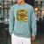 Good Day To Read A Book Floral Raglan Sleeve Sweatshirt Cardinal