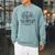 Grey Just One More Chapter Bookish Book Reading Grey Raglan Sleeve Sweatshirt Cardinal