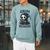 Grim Reader Dark Humor Read Book & Library Lovers Raglan Sleeve Sweatshirt Cardinal