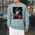 Halloween Girls Boys Wizard Book Pumpkin Kids Halloween Raglan Sleeve Sweatshirt Cardinal