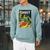 Halloween Horror Vintage Monster Comic Book Retro Scary Raglan Sleeve Sweatshirt Cardinal