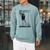 Hamlet William Shakespeare Book Cover Raglan Sleeve Sweatshirt Cardinal