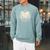 Haunted Library – Glowing Book Raglan Sleeve Sweatshirt Cardinal