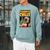 Horror Comic Book Cover Chamber Of Chills 19 Raglan Sleeve Sweatshirt Cardinal