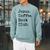 Jesus Coffee Book Club Christian Mom Life Faith God Si Raglan Sleeve Sweatshirt Cardinal